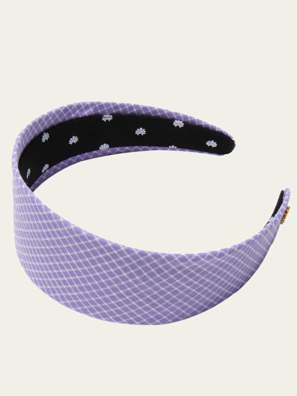 LELE SADOUGHI Brigitte Seersucker Headband - Cloudy Sky 400
